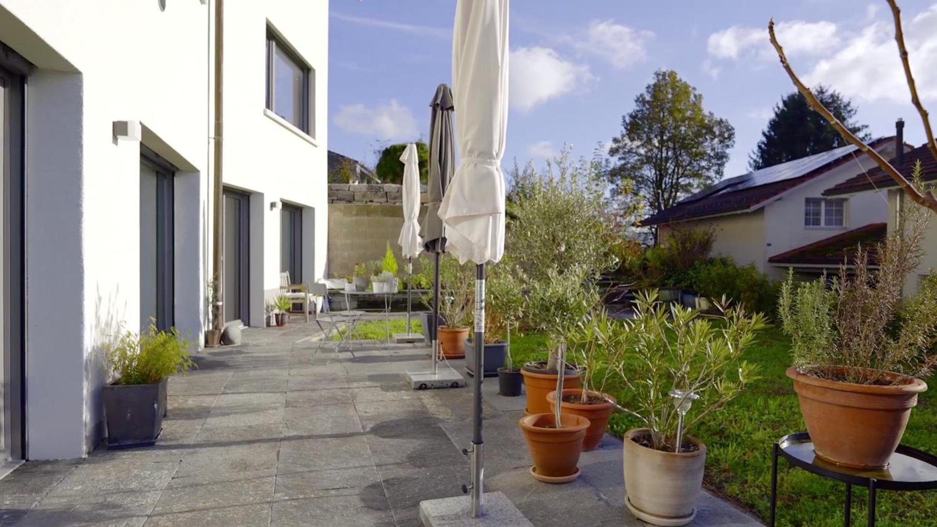 Gartenwohnung Im Modernen Stil Unterkulm 外观 照片